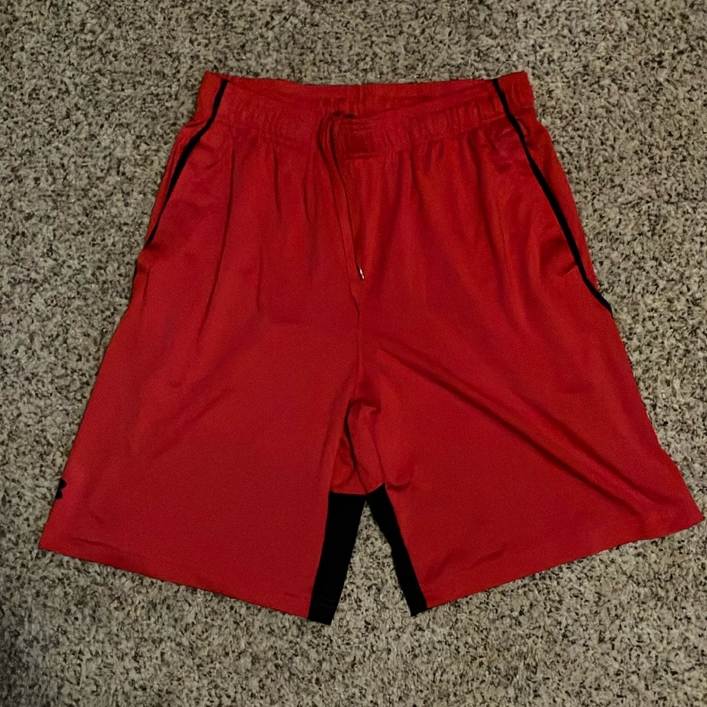 Red shorts